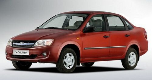 АвтоВАЗ планирует окрашивать автомобили LADA Granta в цвета рестайлинговой LADA Kalina