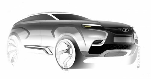 Конкурс рисунков дизайна автомобилей Лада